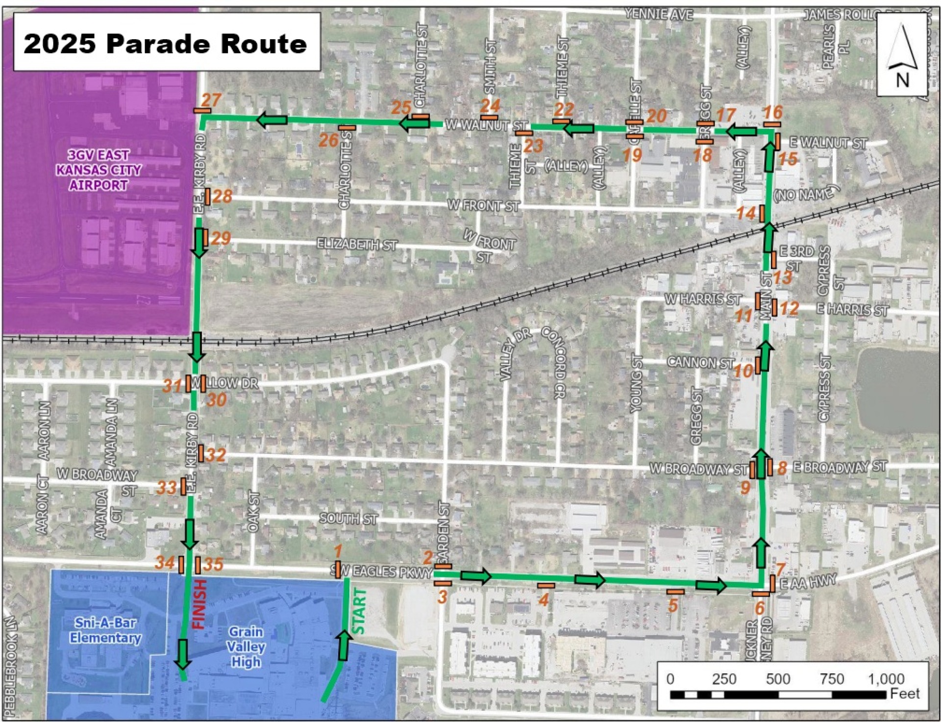 Parade Route