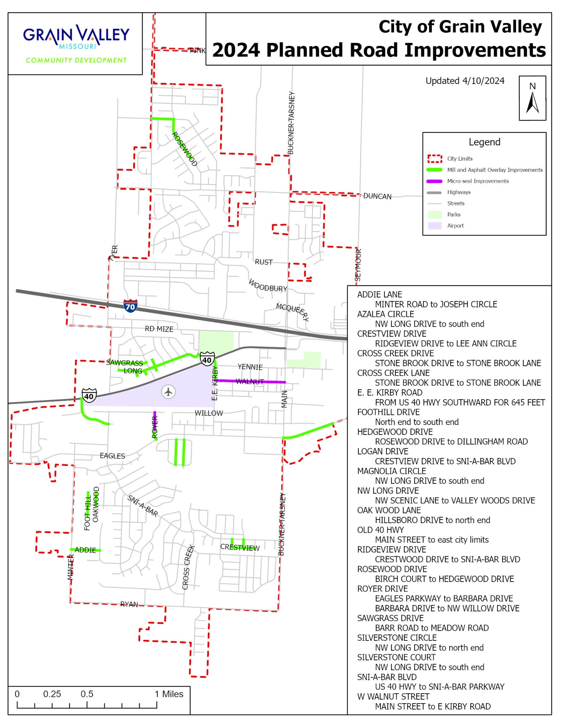 2024 Road Improvements